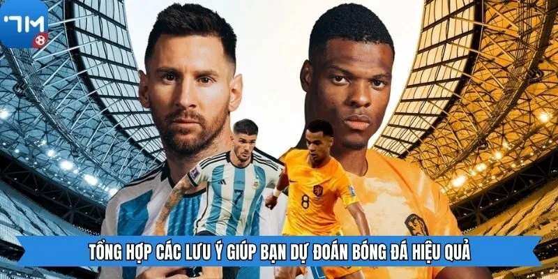 Tổng hợp các lưu ý giúp bạn dự đoán bóng đá hiệu quả